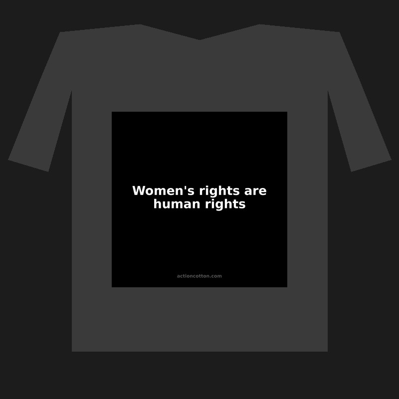 Women's rights are human rights