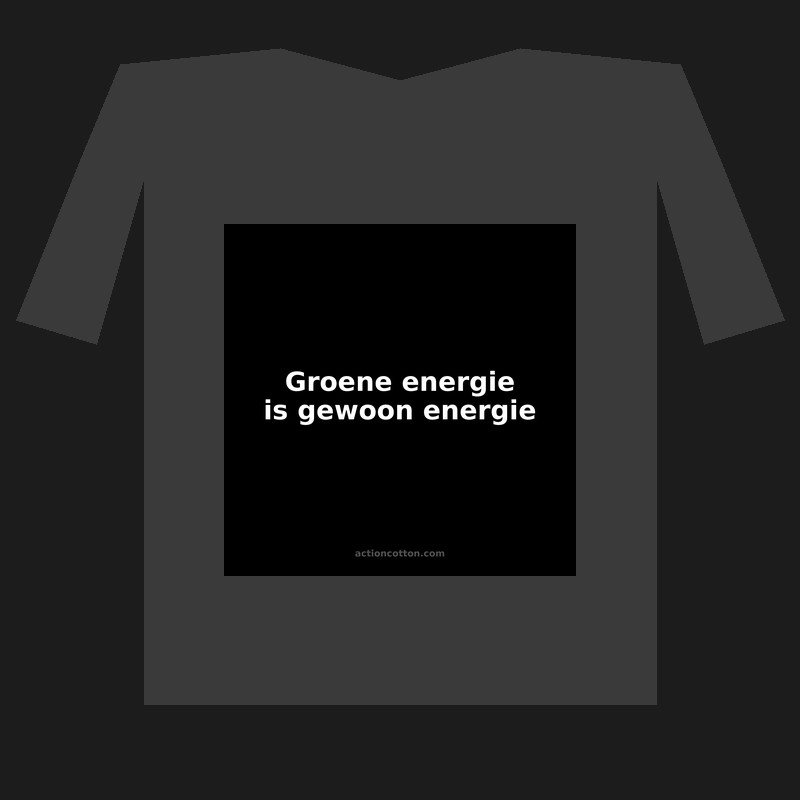 Groene energie is gewoon energie