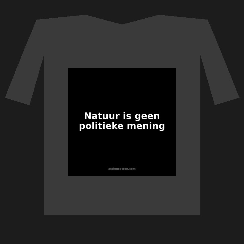 Natuur is geen politieke mening