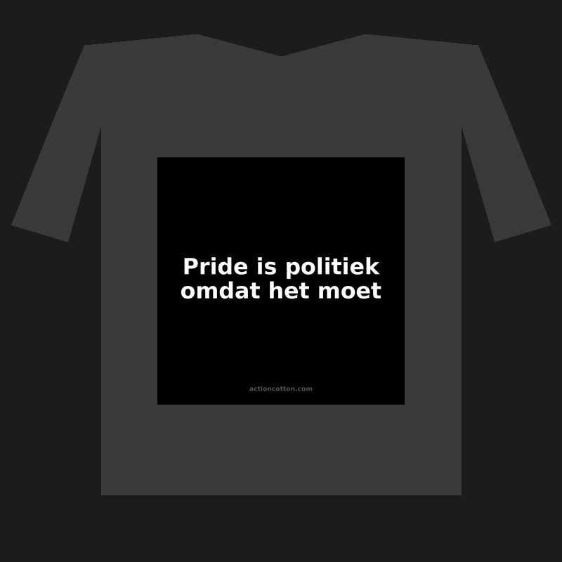 Pride is politiek omdat het moet