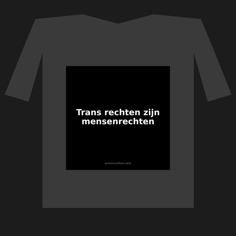 Trans rechten zijn mensenrechten