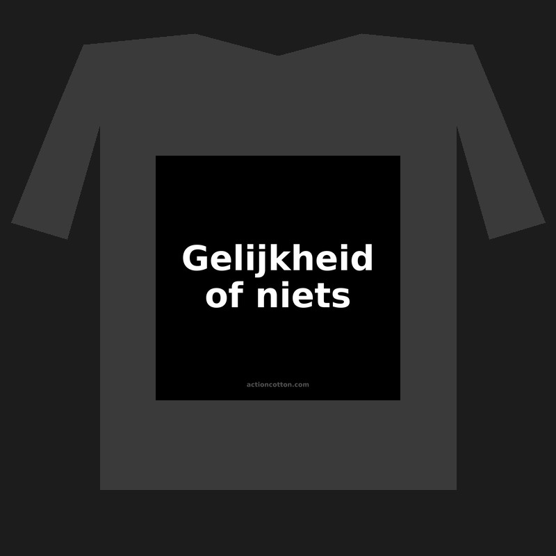 Gelijkheid of niets