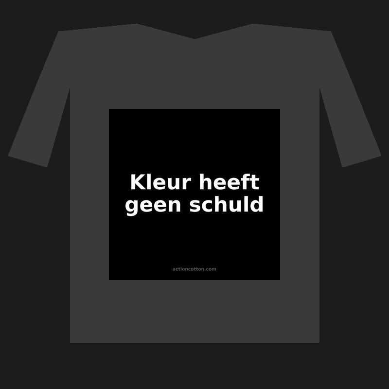 Kleur heeft geen schuld