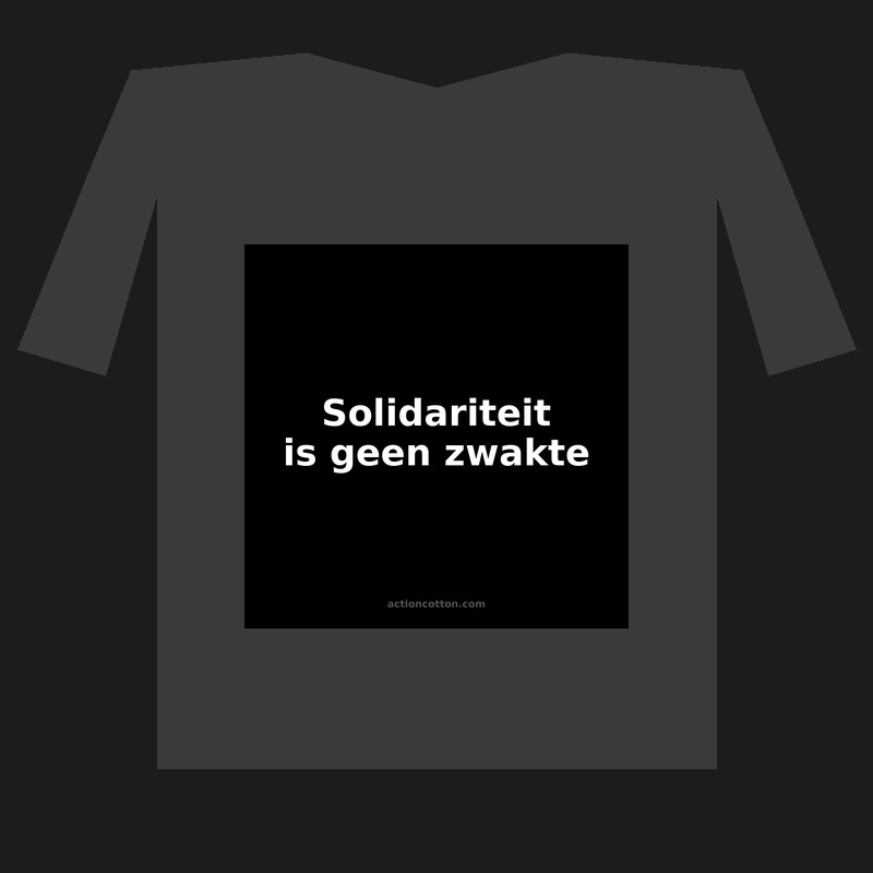 Solidariteit is geen zwakte