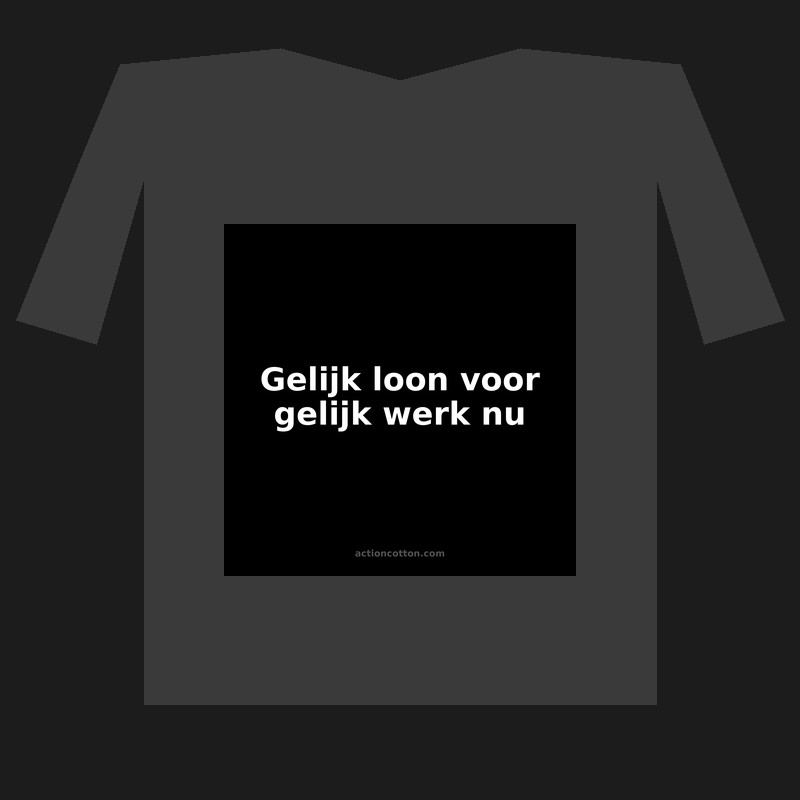 Gelijk loon voor gelijk werk nu