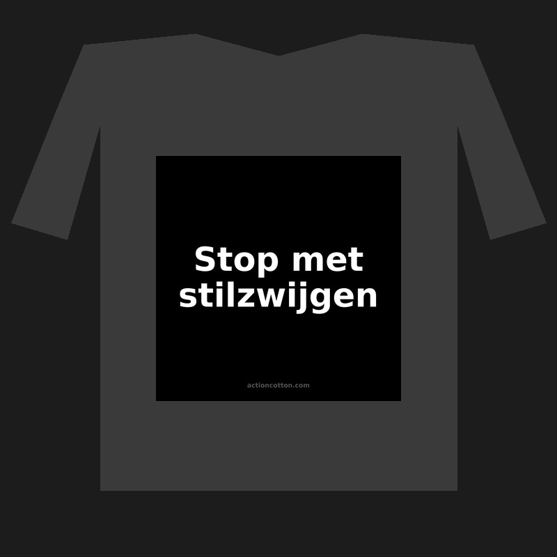 Stop met stilzwijgen