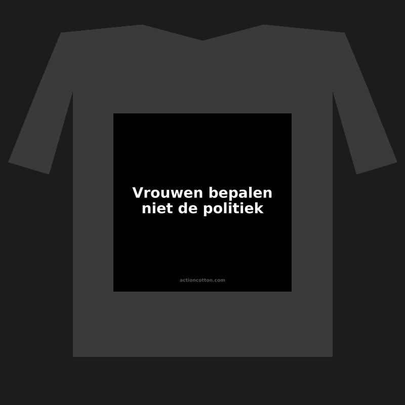 Vrouwen bepalen niet de politiek